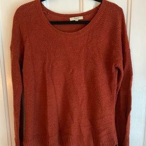 Madewell Burnt Orange Sweater